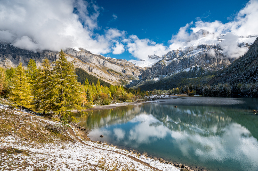 Prachtige bergen in de Alpen Vaudoises